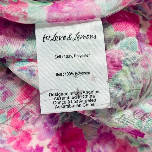 FOR LOVE & LEMONS X Victoria Secret Harley Mini Dress (size XS, S & M) NWT - Picture 6 of 9